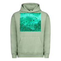 Pigment Oil Green green glitter Urban Hoodie - JahusDesignShop