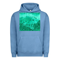 Pigment Pebble Blue green glitter Urban Hoodie - JahusDesignShop