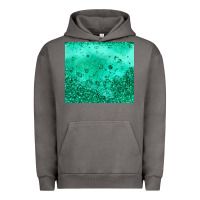 Pigment Tornado green glitter Urban Hoodie - JahusDesignShop