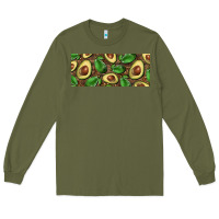 Army Green avocados with wood and leopard background 15 oz mug Long Sleeve Tee - BarkalooDesign