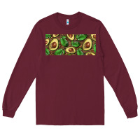 Burgundy avocados with wood and leopard background 15 oz mug Long Sleeve Tee - BarkalooDesign