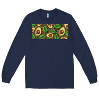 Navy avocados with wood and leopard background 15 oz mug Long Sleeve Tee - BarkalooDesign