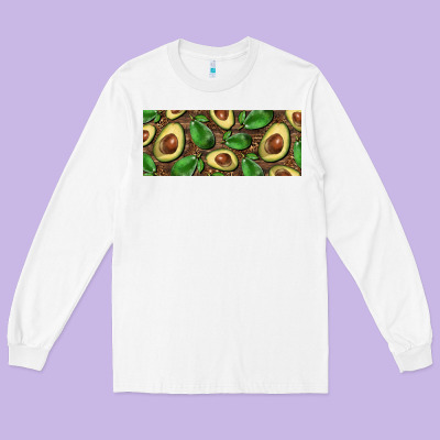 Avocados With Wood And Leopard Background 15 Oz Mug Long Sleeve Tee Designed By Barkaloodesign