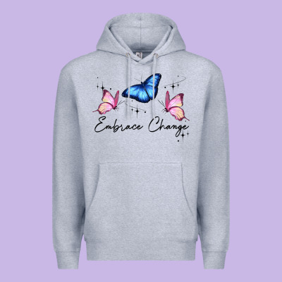 Embrace Change Premium Hoodie Designed By Jahusdesignshop