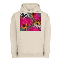 Pigment French Oak pink glitter leopard cowhide Urban Hoodie - JahusDesignShop