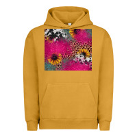 Pigment Peanut Butter pink glitter leopard cowhide Urban Hoodie - JahusDesignShop