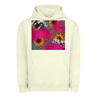Pigment Pistachio pink glitter leopard cowhide Urban Hoodie - JahusDesignShop