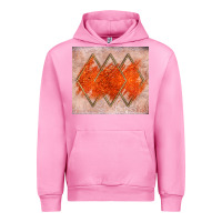 Fuchsia Pink orange glitter Urban Hoodie - JahusDesignShop
