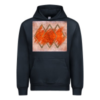 Navy orange glitter Urban Hoodie - JahusDesignShop