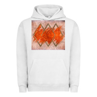 Pigment Lunar Rock orange glitter Urban Hoodie - JahusDesignShop