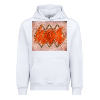 White orange glitter Urban Hoodie - JahusDesignShop