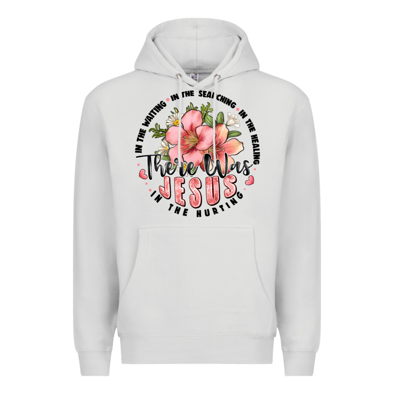 There Was Jesus Premium Hoodie by JahusDesignShop | Teevron