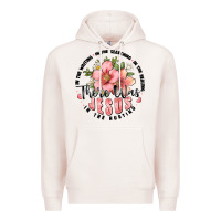 Pale Pink there was jesus Premium Hoodie - JahusDesignShop