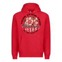 Red there was jesus Premium Hoodie - JahusDesignShop