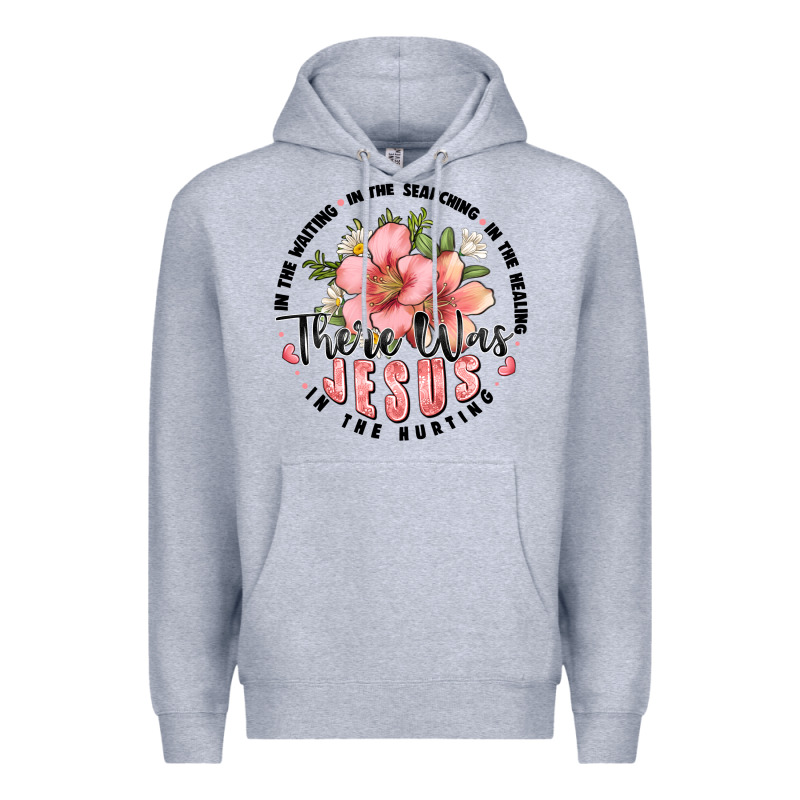 There Was Jesus Premium Hoodie by JahusDesignShop | Teevron
