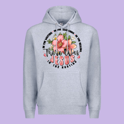 There Was Jesus Premium Hoodie Designed By Jahusdesignshop
