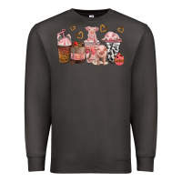 Smoke pigs coffee cups Premium Sweatshirt - texasbilliewilder