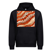 Foreset Green orange glitter Urban Hoodie - JahusDesignShop