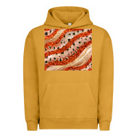 Pigment Peanut Butter orange glitter Urban Hoodie - JahusDesignShop