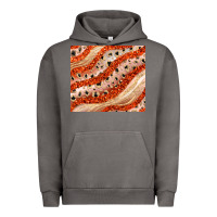 Pigment Tornado orange glitter Urban Hoodie - JahusDesignShop