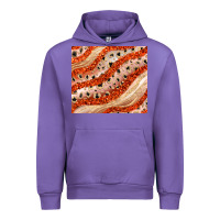 Tulip orange glitter Urban Hoodie - JahusDesignShop