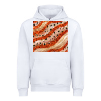 White orange glitter Urban Hoodie - JahusDesignShop