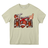 Mossy team mom Heavy Core Tee - CowhideDigitalArt