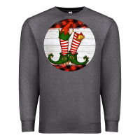 Charcoal Heather Elf Shoes Premium Sweatshirt - RanaPortraitStore