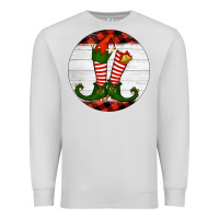 Dove Grey Elf Shoes Premium Sweatshirt - RanaPortraitStore