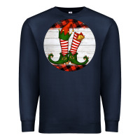 Navy Elf Shoes Premium Sweatshirt - RanaPortraitStore