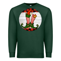 Sports Green Elf Shoes Premium Sweatshirt - RanaPortraitStore