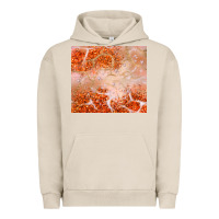 Pigment French Oak orange glitter Urban Hoodie - JahusDesignShop