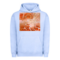Pigment Grape Ice orange glitter Urban Hoodie - JahusDesignShop