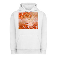 Pigment Lunar Rock orange glitter Urban Hoodie - JahusDesignShop