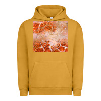 Pigment Peanut Butter orange glitter Urban Hoodie - JahusDesignShop