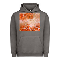 Pigment Tornado orange glitter Urban Hoodie - JahusDesignShop