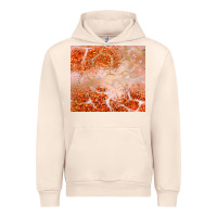 Sandshell orange glitter Urban Hoodie - JahusDesignShop