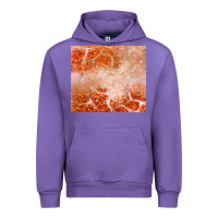 Tulip orange glitter Urban Hoodie - JahusDesignShop