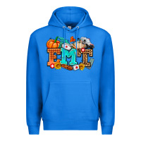 True Royal emt with fall Premium Hoodie - AdoDesignShop
