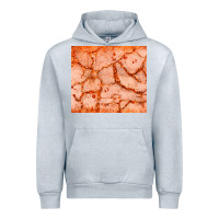 Heather Grey orange glitter Urban Hoodie - JahusDesignShop