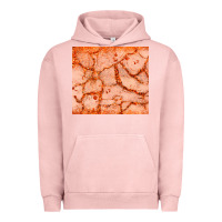 Pigment Salmon orange glitter Urban Hoodie - JahusDesignShop