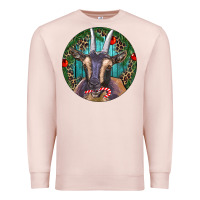 Dark Goat Christmas Premium Sweatshirt | Teevron