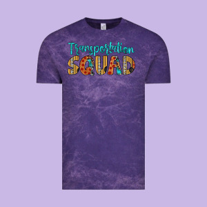 Transportation Squad Vintage Tee Designed By Artiststas