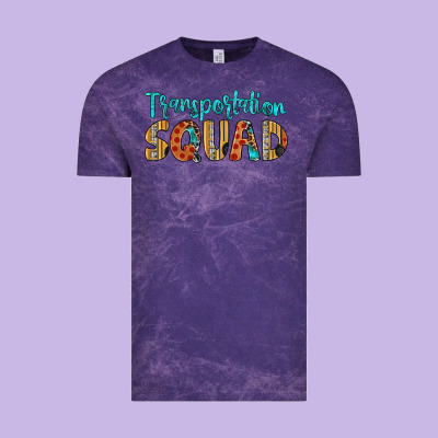 Transportation Squad Vintage Tee Designed By Artiststas