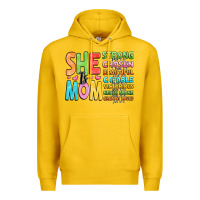 Lemon she is mom Premium Hoodie - JahusDesignShop
