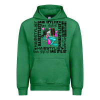 Emerald hair stylist elementary Urban Hoodie - AdoDesignShop
