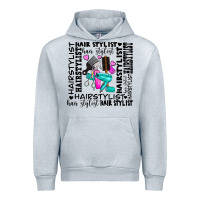 Heather Grey hair stylist elementary Urban Hoodie - AdoDesignShop