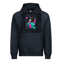 Navy hair stylist elementary Urban Hoodie - AdoDesignShop