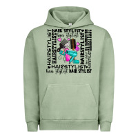 Pigment Oil Green hair stylist elementary Urban Hoodie - AdoDesignShop