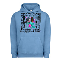 Pigment Pebble Blue hair stylist elementary Urban Hoodie - AdoDesignShop